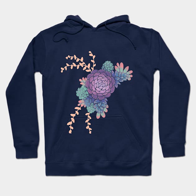 Succulents 1 Hoodie by Abbilaura